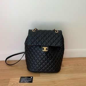 Chanel Backpack Black Medium